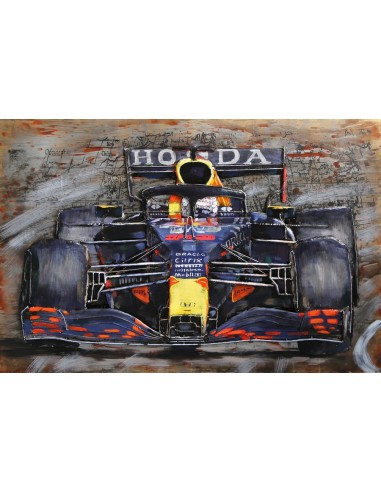 TABLEAU METAL relief - FORMULE 1